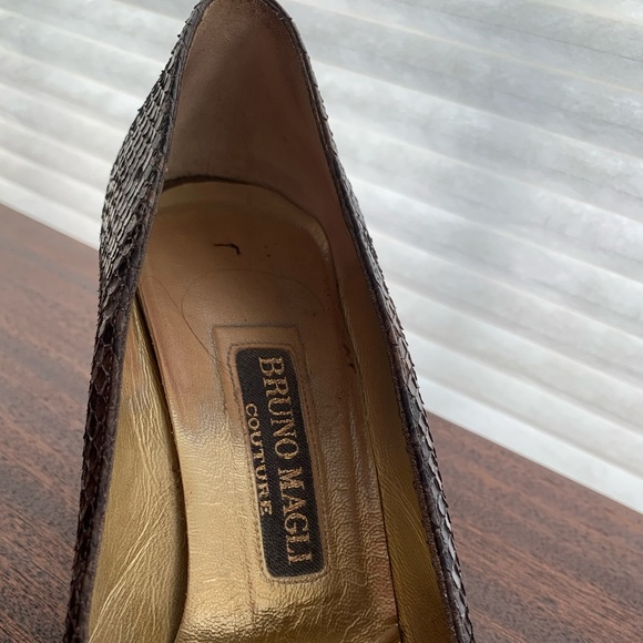 Bruno Magli Python heels - Picture 4 of 4